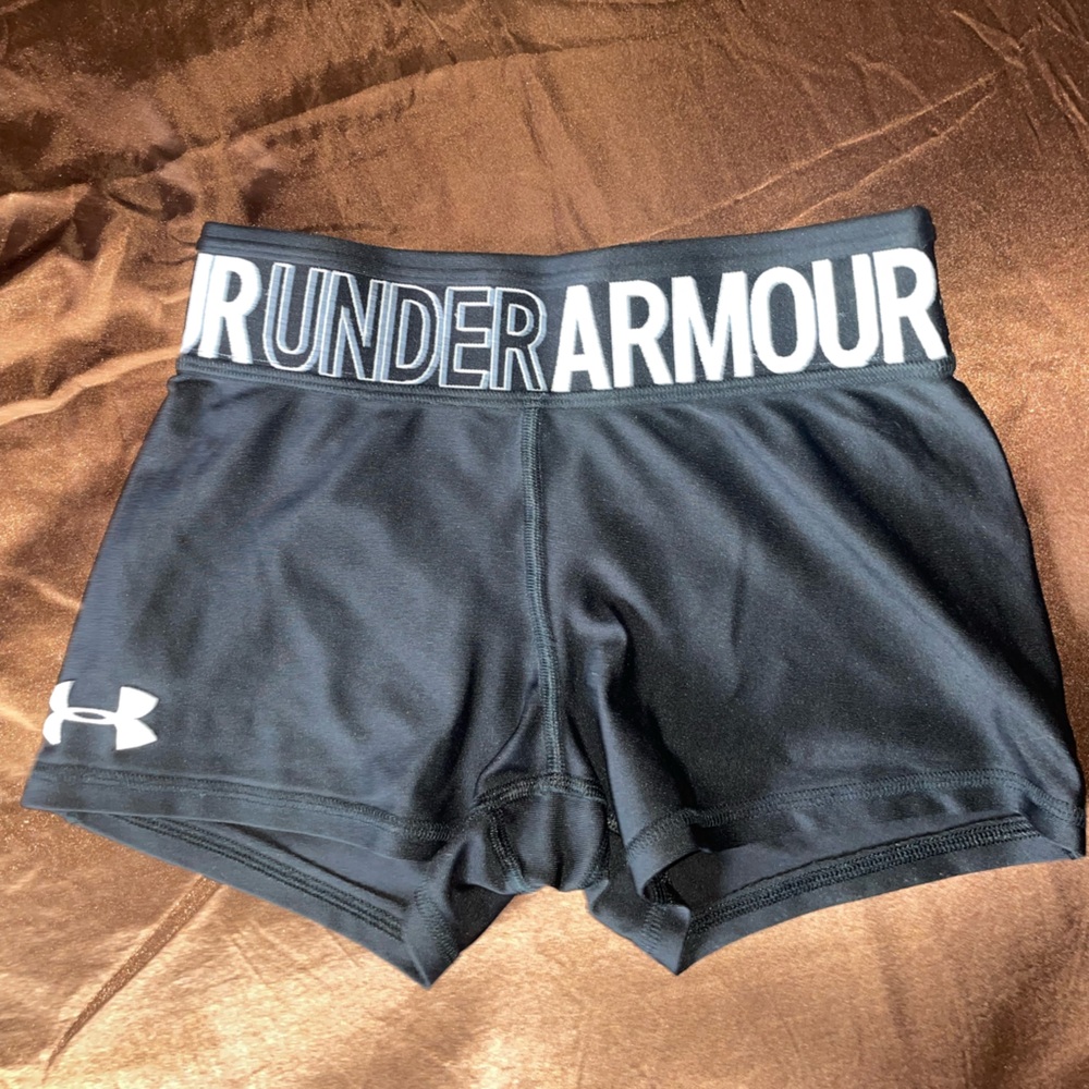 Under Armour Women's Black Athletic Shorts